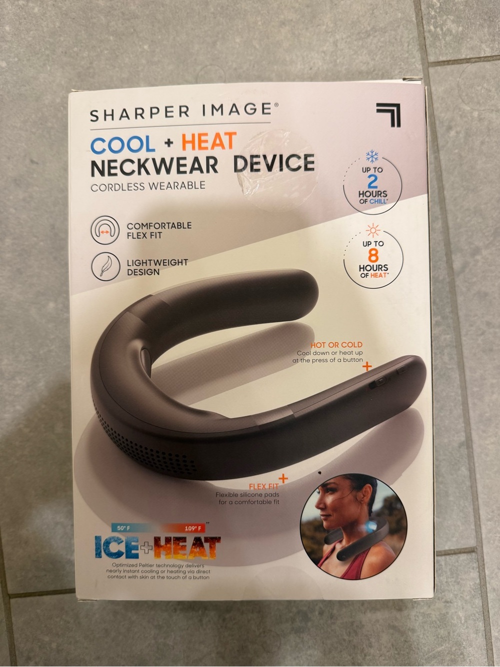Sharper Image Cool + Heat Neckwear Device